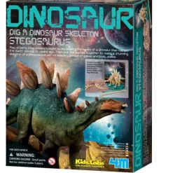 Toys-4M Kidzlabs Dig-A-Dinosaur Series I Stegosaurus #3545 - Your Source for Gaming Essentials