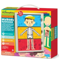 Toys-4M ThinkingKits STEM Learning Tool - My Body Anatomy Systems - Your Source for Gaming Essentials