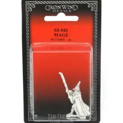 Tabletop Miniatures>Mage #03-041 Classic Ral Partha Fantasy RPG Metal Figure - Your Source for Gaming Essentials