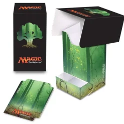 Cards-Magic the Gathering Mana Series 5 Forest Full View Deck Box with Tray - Your Source for Gaming Essentials