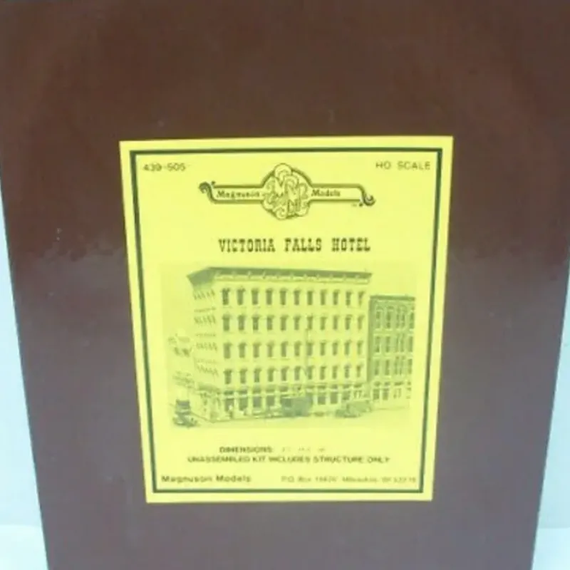 Hot Magnuson Models 505 HO Victoria Falls Hotel Building Kit - Your Source for Gaming Essentials Trains