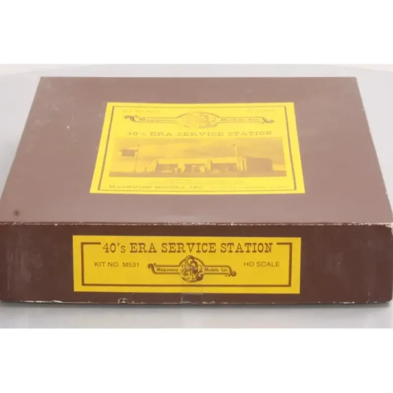 Online Magnuson Models M531 HO Scale 40's Era Service Station - Your Source for Gaming Essentials Trains