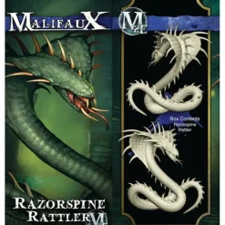 Tabletop Miniatures>Malifaux Arcanists Razorspine Rattler #20315 Unpainted Plastic Miniature Figure - Your Source for Gaming Essentials