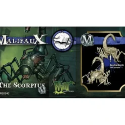 Tabletop Miniatures>Malifaux Arcanists The Scorpius #20340 Unpainted Plastic Miniature Figure - Your Source for Gaming Essentials