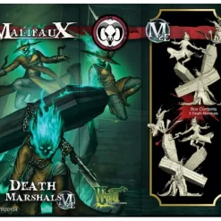 Tabletop Miniatures>Malifaux Guild Death Marshals (3) Box Set #20104 Unpainted Plastic Miniatures - Your Source for Gaming Essentials