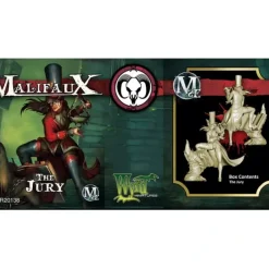 Tabletop Miniatures>Malifaux Guild The Jury #20138 Unpainted Plastic Miniature Figure - Your Source for Gaming Essentials