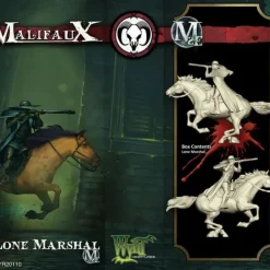 Tabletop Miniatures>Malifaux Guild The Lone Marshal #20110 Unpainted Plastic Miniature Figure - Your Source for Gaming Essentials