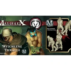 Tabletop Miniatures>Malifaux Guild Witchling Thralls (2-pack) #20135 Unpainted Plastic Miniatures - Your Source for Gaming Essentials