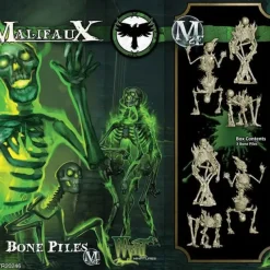 Tabletop Miniatures>Malifaux Resurrectionists Bone Pile (3) #20246 Unpainted Plastic Miniatures - Your Source for Gaming Essentials