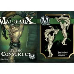 Tabletop Miniatures>Malifaux Resurrectionists Flesh Construct with Victim #20214 Unpainted Plastic - Your Source for Gaming Essentials