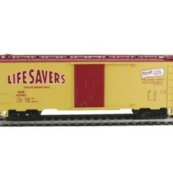 Online Mantua 734010 41' Boxcar w/Doors Lifesaver HO - Your Source for Gaming Essentials Trains