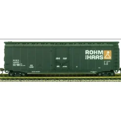 New Mantua 755235 HO Rohm & Haas 50' Plug Door Box Car - Your Source for Gaming Essentials Trains