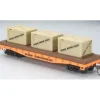Hot Mantua 727003 HO Scale Illlinois Central Gulf 40' Flatcar w/ Crates #99987 - Your Source for Gaming Essentials Trains