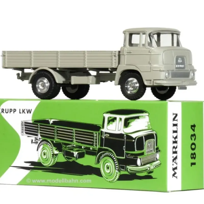 Marklin 18034 1:43 Scale Krupp Cab-Over-Engine Truck with Flatbed - Your Source for Gaming Essentials Trains