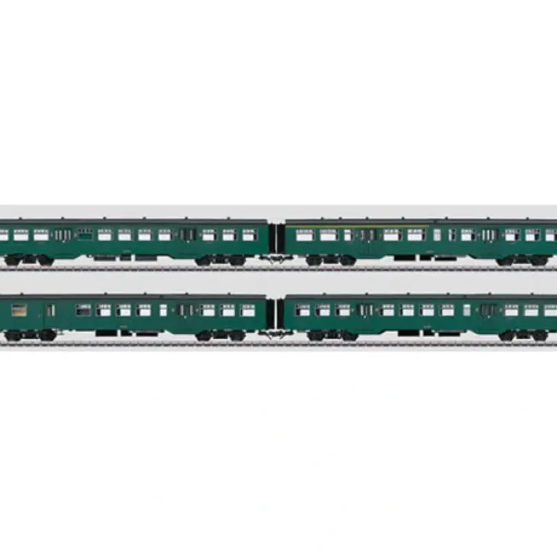 New Marklin 43544 HO Belgian State Railways SNCB/NMBS Type M2 4-Car Commuter Set - Your Source for Gaming Essentials Trains