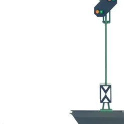 Marklin 76480 HO Color Light Distant Exit Signal - Your Source for Gaming Essentials Trains