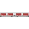 Online Marklin 47083 HO Danish DSB/AAE Era V Type Sgnss 4-Axle Container Flatcar - Your Source for Gaming Essentials Trains