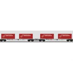 Online Marklin 47083 HO Danish DSB/AAE Era V Type Sgnss 4-Axle Container Flatcar - Your Source for Gaming Essentials Trains