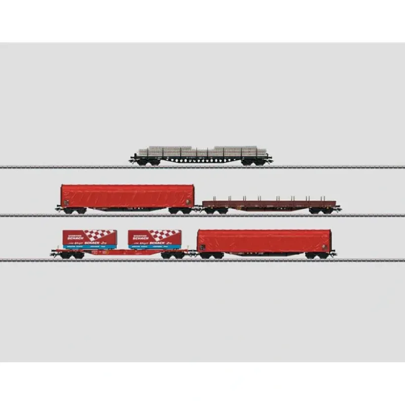 Discount Marklin 47031 HO DB Schenker Era VI 5-Car Set - 3-Rail -Ready to Run - Your Source for Gaming Essentials Trains