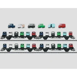 Sale Marklin 45099 HO German Federal Railroad DB Goggo Auto Tran Set EX - Your Source for Gaming Essentials Trains