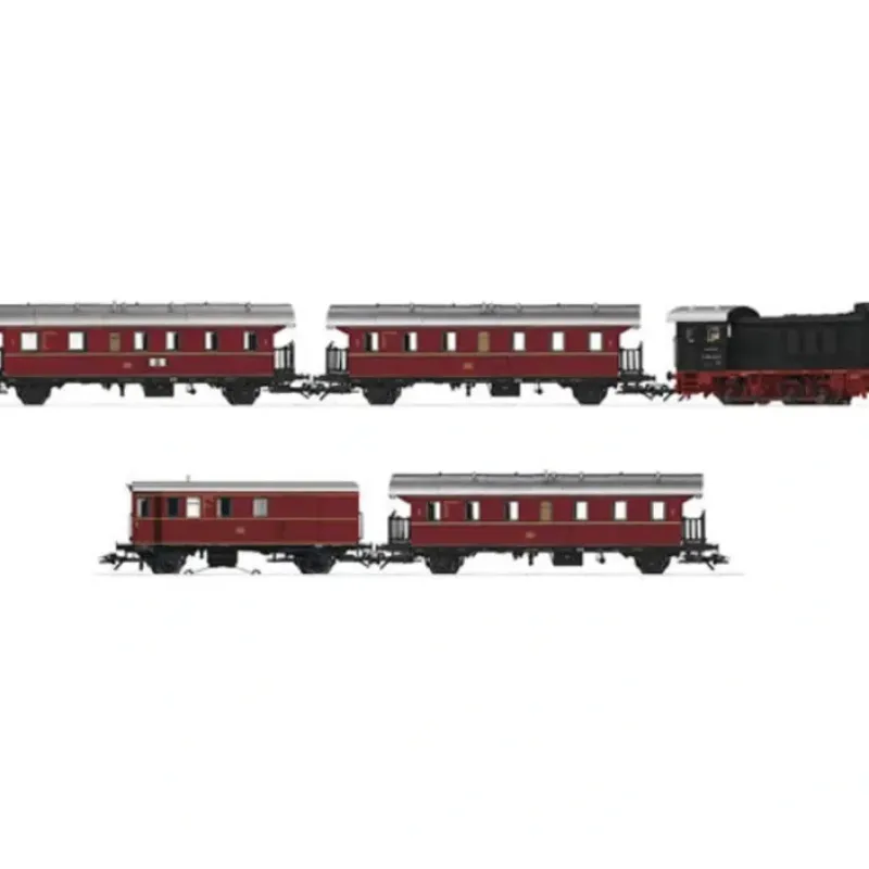 Marklin 26577 HO German Federal Railroad DB Thunder Box Commuter Train-Only Set - Your Source for Gaming Essentials Trains