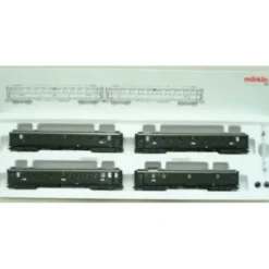 Clearance Marklin 42751 HO German State RR 4-Car Passenger Set - Your Source for Gaming Essentials Trains