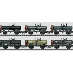 Clearance Marklin 46084 HO KPEV Tank 6-Car Set (EX) - Your Source for Gaming Essentials Trains