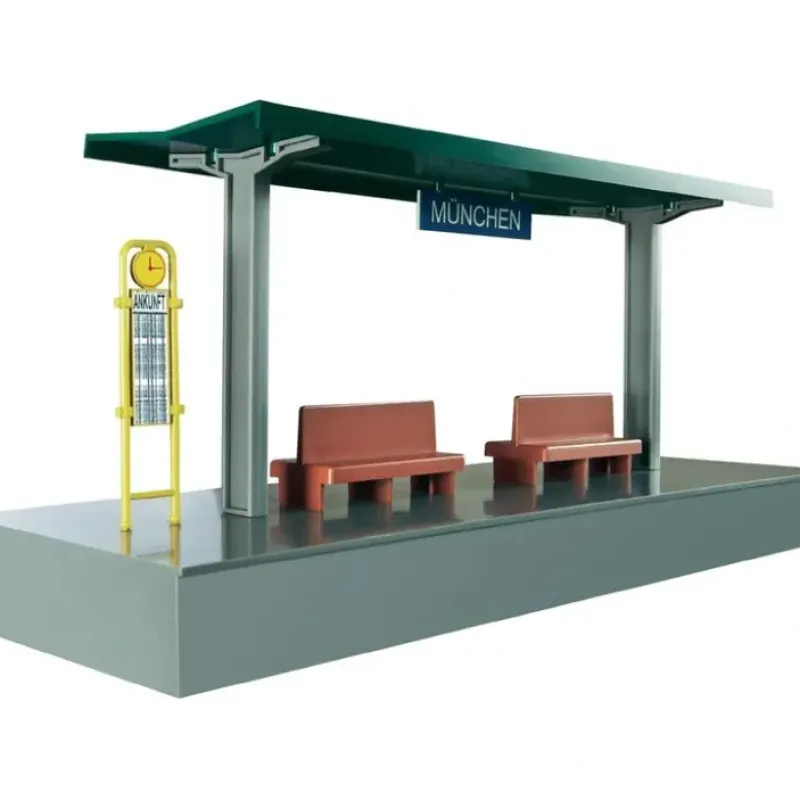 Marklin 72200 HO My World Station Platform Snap-Together Plastic Kit - Your Source for Gaming Essentials Trains