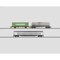 Sale Marklin 46099 HO Norwegian State Railways NSB Era V Freight Car Set - 3-Rail - Your Source for Gaming Essentials Trains