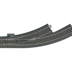 Outlet Marklin 20671 HO R1 14-3/16" Radius 30 Left Hand Manual Curved Switch Turnout - Your Source for Gaming Essentials Trains