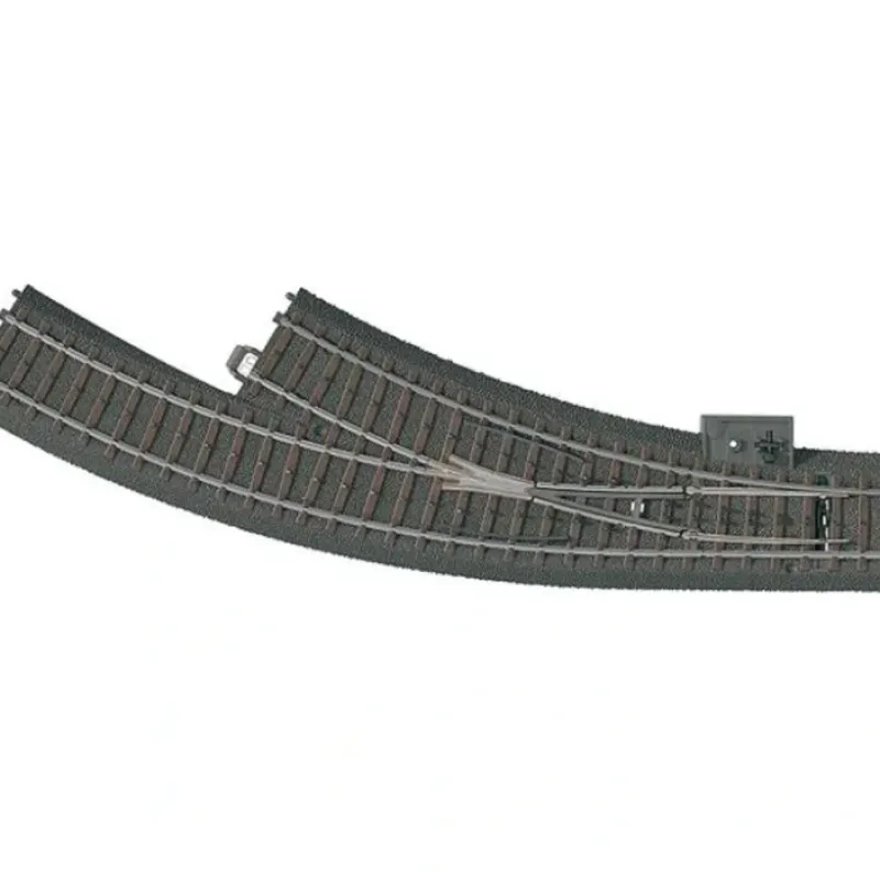Hot Marklin 20672 HO R1 14-3/16" Radius 30 Right Hand Manual Curved Switch Turnout - Your Source for Gaming Essentials Trains