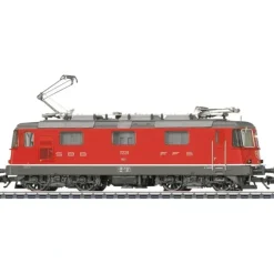 Marklin 37348 HO SBB Red Class Re 4/4 II 420 Rebuilt Version Electric Locomotive - Your Source for Gaming Essentials Trains