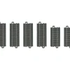 Discount Marklin 20099 HO Straight C Track Set - 3-Rail (Set of 6) - Your Source for Gaming Essentials Trains