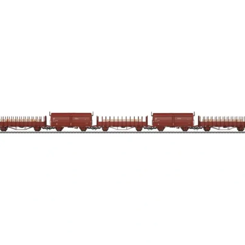 New Marklin 47733 HO Swedish State Railways SJ Era III 5-Car Freight Set 3-Rail - Your Source for Gaming Essentials Trains