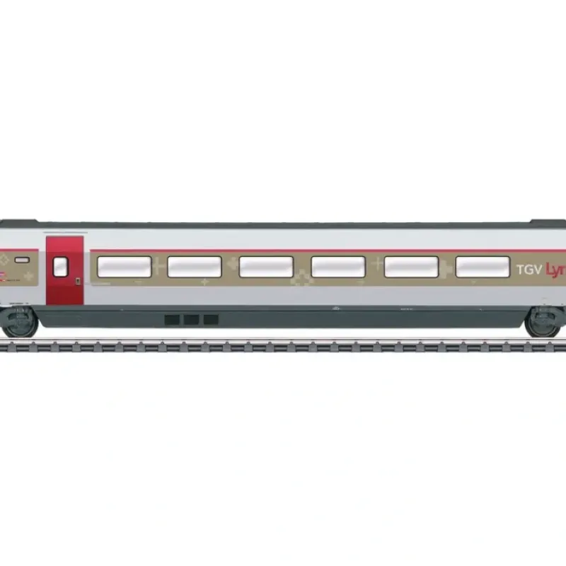 Discount Marklin 43422 HO TGV Lyria R2/R3 Intermediate Passenger Car Add-On Set #1 - Your Source for Gaming Essentials Trains