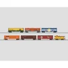 Outlet Marklin 47760 HO Tinplate 6-Boxcar, 1-Caboose Set - 3-Rail - Ready to Run - Your Source for Gaming Essentials Trains