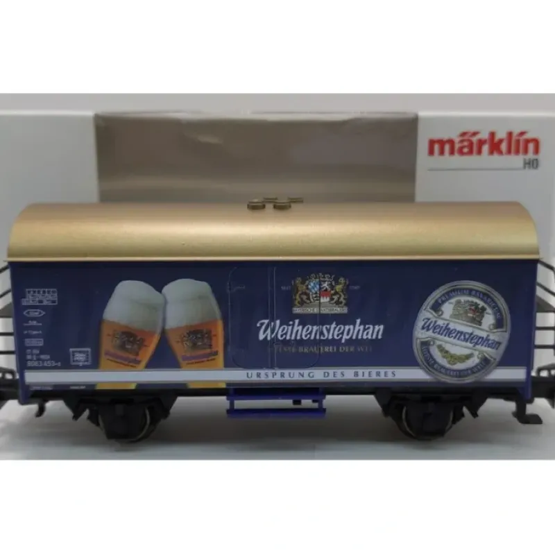 Hot Marklin 44209 HO Wiehenstephan Beer Reefer - Your Source for Gaming Essentials Trains