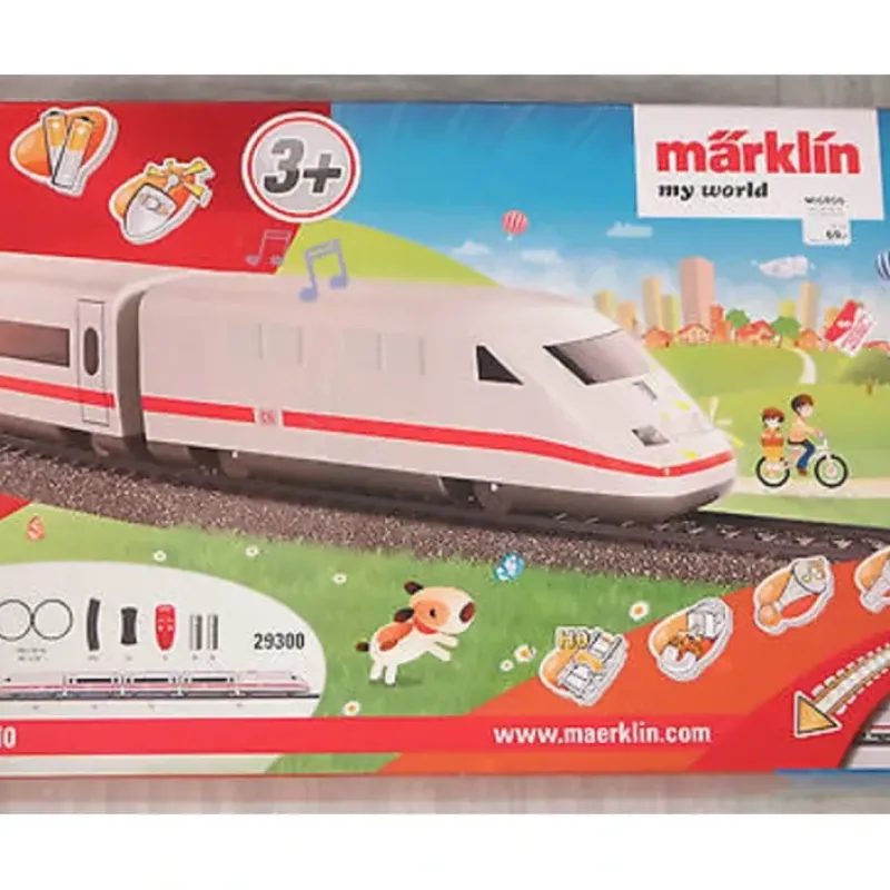 Marklin 29300 My World ICE Battery Operated HO Gauge Electric Starter Train Set - Your Source for Gaming Essentials Trains