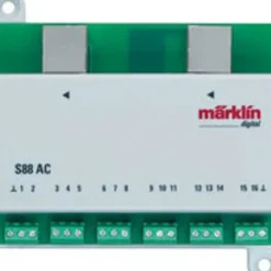 New Marklin 60881 S 88 Decoder/Feedback Module For 3-Rail AC Layouts - Your Source for Gaming Essentials Trains