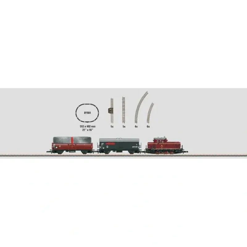 New Marklin 81564 Z DB Cube Freight Starter Set - Your Source for Gaming Essentials Trains