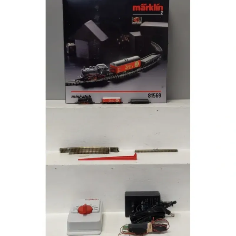 Discount Marklin 81569 Z German Federal Railroad DB Steam Freight Starter Set - Your Source for Gaming Essentials Trains