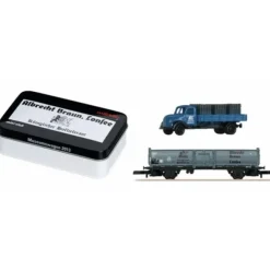 Hot Marklin 80024 Z High-Side Gondola with Flagstone Load - Your Source for Gaming Essentials Trains