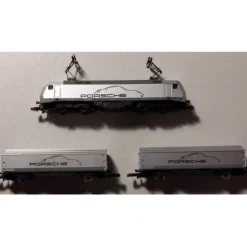 New Marklin 98066 Z Scale Porsche Museum Limited Edition Electric Freight Train Set EX - Your Source for Gaming Essentials Trains