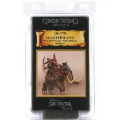 Tabletop Miniatures>Mastaphant with Riders (Bowman/Spearman) #10-379 Classic Ral Partha Fantasy Mini - Your Source for Gaming Essentials