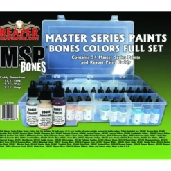 Tabletop Miniatures>Master Series Paints MSP #09966 Bones Colors Full Set, 54 Colors (09401-09454) - Your Source for Gaming Essentials