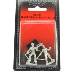 Tabletop Miniatures>Masters of Kung Fu (2) #04-307 Classic Ral Partha Fantasy RPG Metal Figure - Your Source for Gaming Essentials
