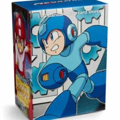 Cards-Mega Man 100 Standard Size Card Sleeves - Your Source for Gaming Essentials