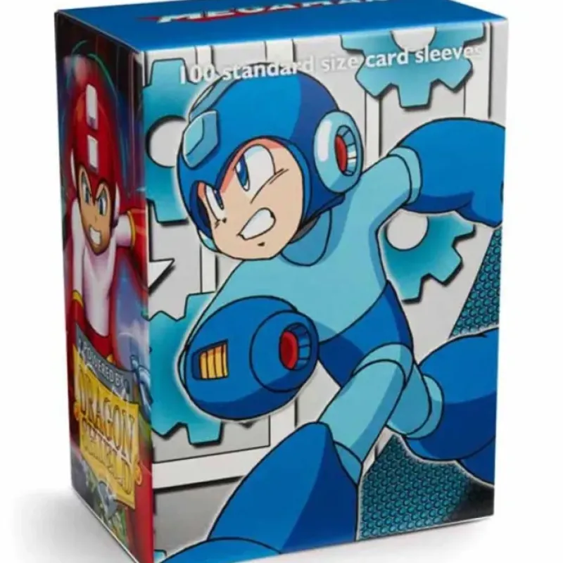 Cards-Mega Man 100 Standard Size Card Sleeves - Your Source for Gaming Essentials