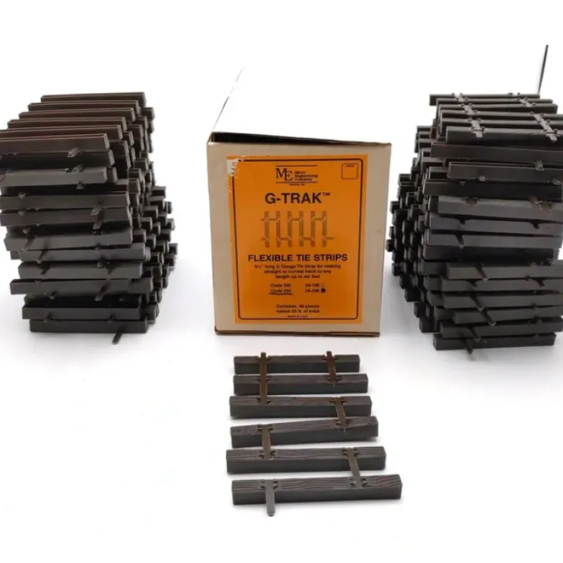Clearance Micro Engineering 24-206 G G-Trak Code 250 Flexible Tie Strips (Pack of 48) VG/Box - Your Source for Gaming Essentials Trains