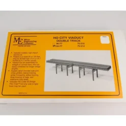 Sale Micro Engineering 75-512 HO 150' Double Track City Viaduct Kit - Your Source for Gaming Essentials Trains